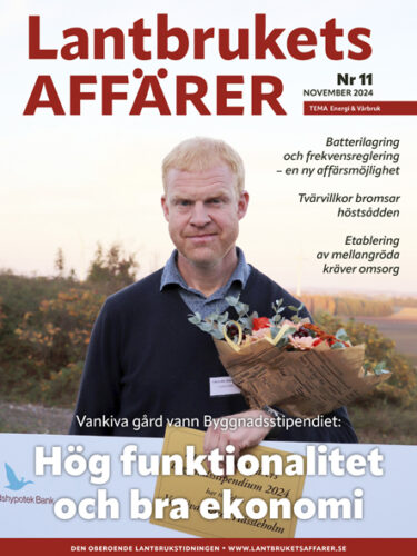 Framsida av Lantbrukets Affärer nr 11 2024