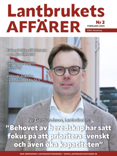 Framsida av Lantbrukets Affärer nr 2 2025